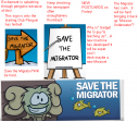Lots and lots about the new issue and project ”Save The Migrator”(STM).I think we will recover Captain Rockhopper’s ship!